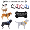 Premium reflective top product dog harness